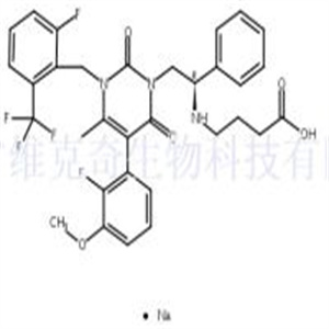 噁拉戈利钠,Elagolix Sodium