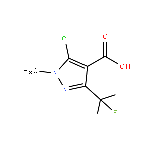 5-氯-1-甲基-3-(三氟甲基)-1H-吡唑-4-羧酸