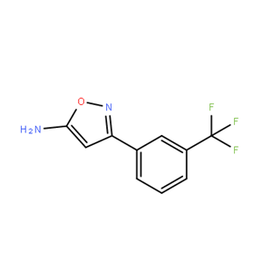 3-(3-(三氟甲基)苯基)异噁唑-5-胺