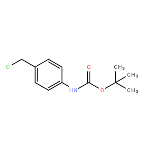 (4-(氯甲基)苯基)氨基甲酸叔丁酯,tert-butyl4-(chloromethyl)phenylcarbamate