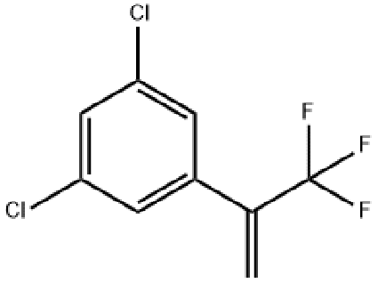 1,3-二氯-5-(1-三氟甲基-乙烯基)苯,1,3-dichloro-5-(3,3,3-trifluoroprop-1-en-2-yl)benzene