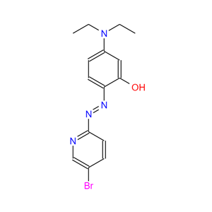2-(5-溴-2-吡啶基偶氮)-5-(二乙基氨基)苯酚