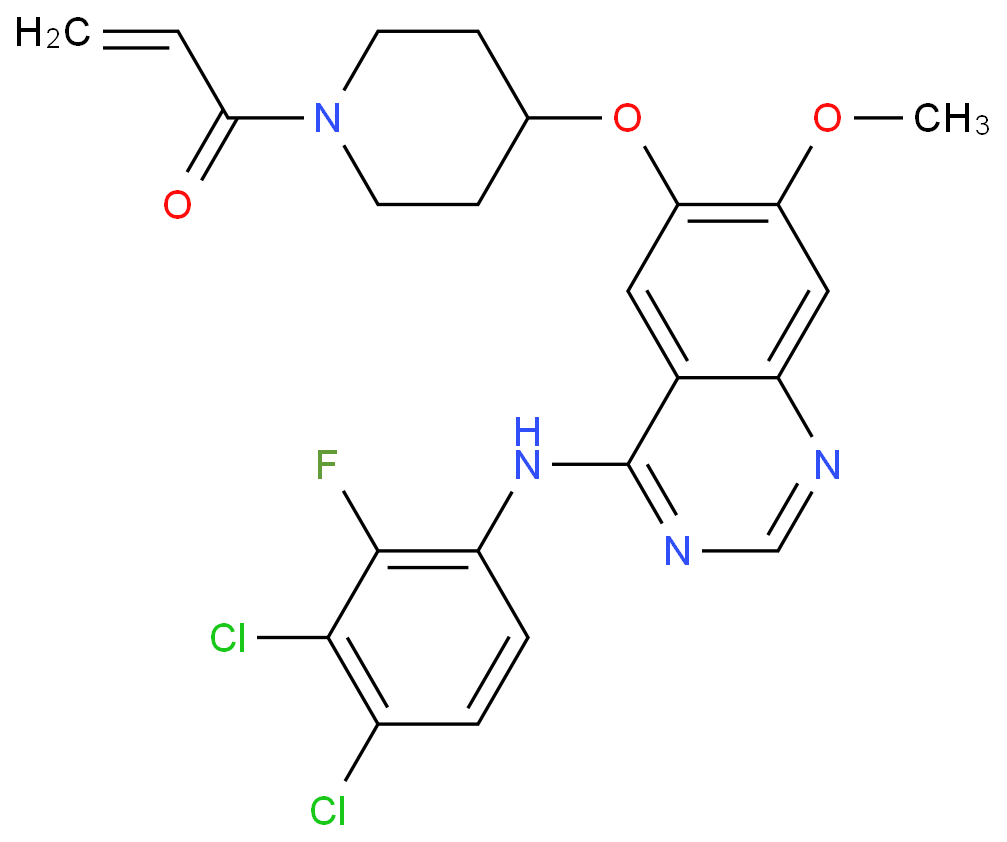 波齊替尼(HM781-36B),Poziotinib (HM781-36B)