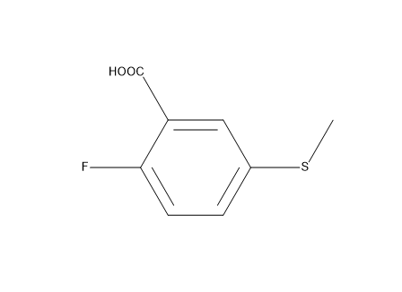 2-氟-5-甲硫基苯甲酸,2-Fluoro-5-( Methylthio)benzoic Acid