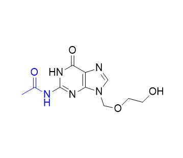 阿昔洛韋雜質(zhì)04,N-[9-[(2-hydroxyethoxy)methyl]-6-oxo-6,9-dihydro-1H purin-2-yl]acetamide