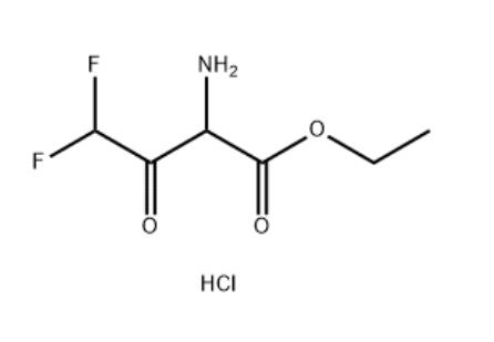 2-氨基-4,4-二氟-3-氧代丁酸乙酯鹽酸鹽,Ethyl 2-amino-4,4-di?uoro-3-oxobutan oate hydrochloride