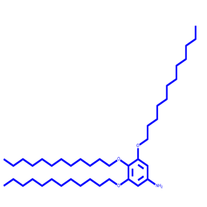 3,4,5-三(十二烷氧基)苯胺 CAS：	151237-05-7