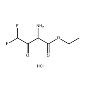 2-氨基-4,4-二氟-3-氧代丁酸乙酯鹽酸鹽,Ethyl 2-amino-4,4-di?uoro-3-oxobutan oate hydrochloride