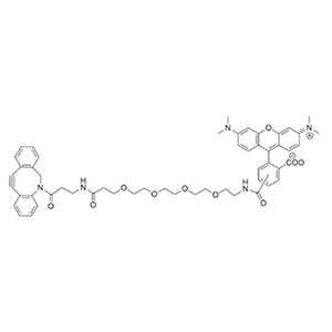 TAMRA-PEG4-DBCO，1895849-41-8，四甲基罗丹明-PEG4-二苯基环辛炔