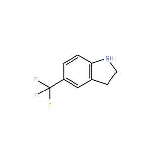 5-三氟甲基吲哚啉 162100-55-2