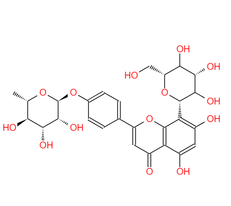 牡荆素-4'-鼠李糖甙,Vitexin rhamnoside