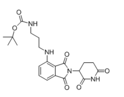 沙利度胺-NH-C3-NH-BOC,Thalidomide-NH-(CH2)3-NH-Boc