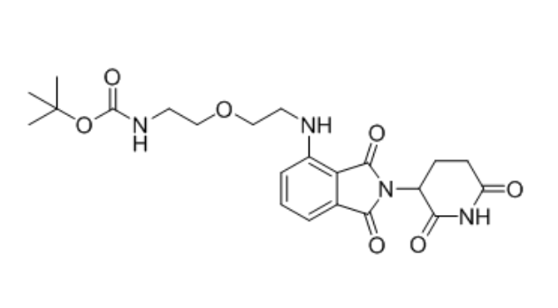 沙利度胺-NH-PEG1-NH-BOC,Thalidomide-4-NH-PEG1-NH-Boc
