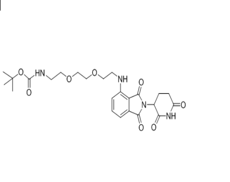 沙利度胺-NH-PEG2-NH-BOC,Thalidomide-4-NH-PEG2-NH-Boc