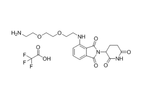 沙利度胺-NH-PEG2-NH2 TFA,Thalidomide-4-NH-PEG2-NH2 TFA