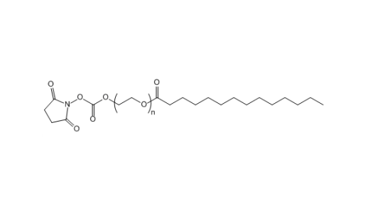 琥珀酰亚胺酯-聚乙二醇-肉豆蔻酸,SC-PEG-MTA