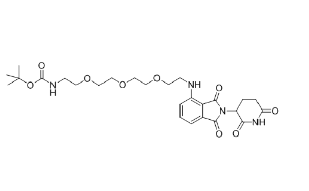 沙利度胺-NH-PEG3-NH-BOC,Thalidomide-4-NH-PEG3-NH-Boc