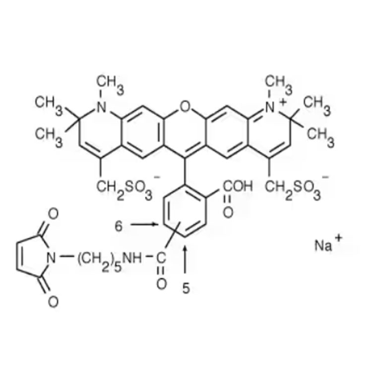 AF594 C5马来酰亚胺,AF594 C5 Maleimide