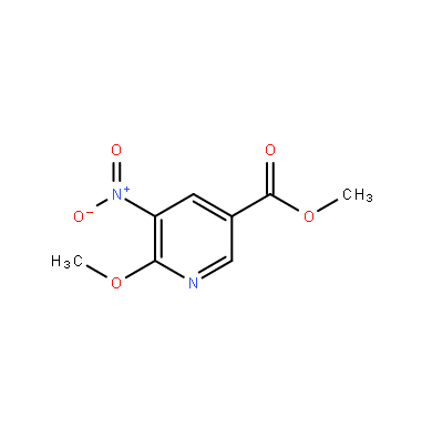 6-甲氧基-5-硝基烟酸甲酯,Methyl 6-Methoxy-5-nitronicotinate