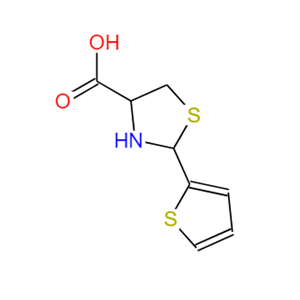 2-(2-噻吩基)-1,3-噻唑烷-4-羧酸,2-thien-2-ylthiazolidine-4-carboxylic acid