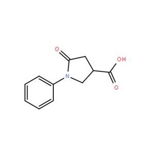五羰基- 1 -苯基吡咯烷- 3 -羧酸,5-Oxo-1-phenylpyrrolidine-3-carboxylicacid