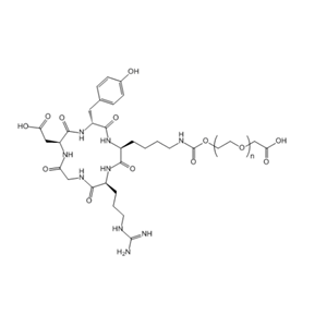 羧基-聚乙二醇-多肽c(RGDyk),c(RGDyk)-PEG-COOH