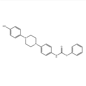 [4-[4-(4-羟基苯基)-1-哌嗪基]苯基]氨基甲酸苯酯,PHENYL {4-[4-(4-HYDROXYPHENYL)PIPERAZIN-1-YL]PHENYL}CARBAMATE