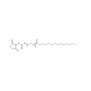 琥珀酰亚胺酯-聚乙二醇-肉豆蔻酸,SC-PEG-MTA