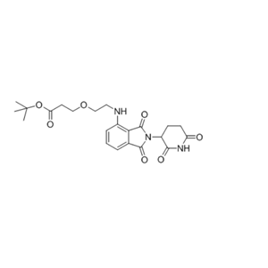 Thalidomide-4-NH-PEG1-COO(t-Bu)