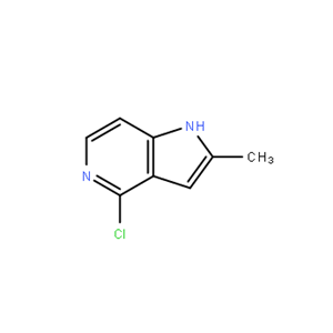 4-氯-2-甲基-5-氮杂吲哚