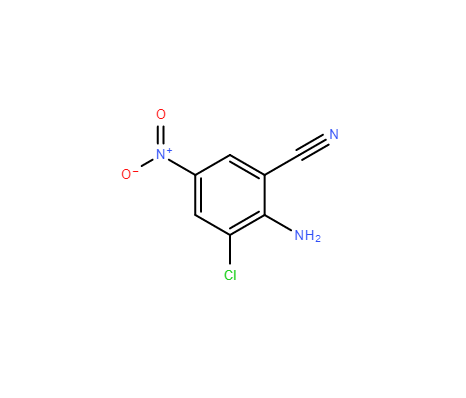 2-氨基-3-氯-5-硝基苯甲腈,2-amino-3-chloro-5-nitrobenzonitrile