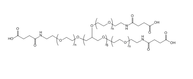 八臂聚乙二醇琥珀酰胺酸,8-ArmPEG-SAA
