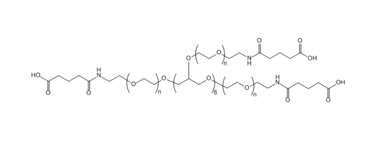 八臂聚乙二醇戊二酰胺酸,8-ArmPEG-GAA