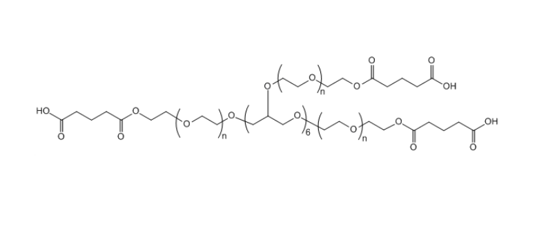 八臂聚乙二醇戊二酸,8-ArmPEG-GA