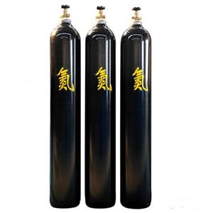 杭州成丰供应氮气液氮黑色钢瓶食品级高纯氮气