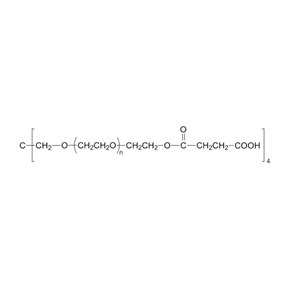 四臂聚乙二醇炔丁二酸,4-ArmPEG-SA