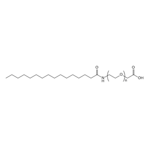 Palmitic acid-PEG-COOH 软脂酸-聚乙二醇-羧基 