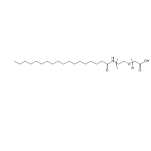 STA-PEG-COOH 单硬脂酸酯-聚乙二醇-羧基 Monostearate-PEG-Acid