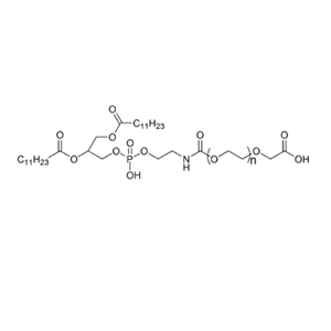 DLPE-PEG-COOH 1,2-二月桂酰磷脂酰乙醇胺-聚乙二醇-羧基