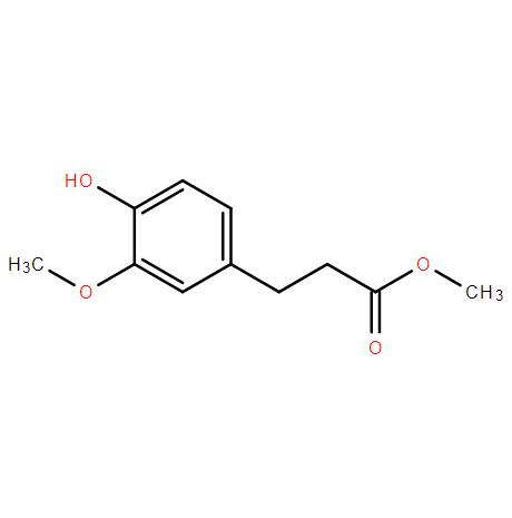 3-(4-羟基-3-甲氧基苯基)丙酸甲酯,Methyl 3-(4-hydroxy-3-methoxyphenyl)propanoate