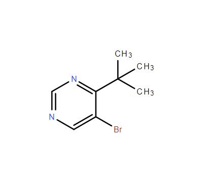 5-溴-4-(叔丁基)嘧啶,5-Bromo-4-(tert-butyl)pyrimidine