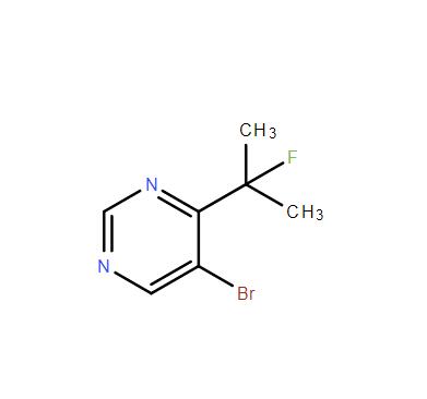 5-溴-4-(2-氟丙烷-2-基)嘧啶,5-Bromo-4-(2-fluoropropan-2-yl)pyrimidine