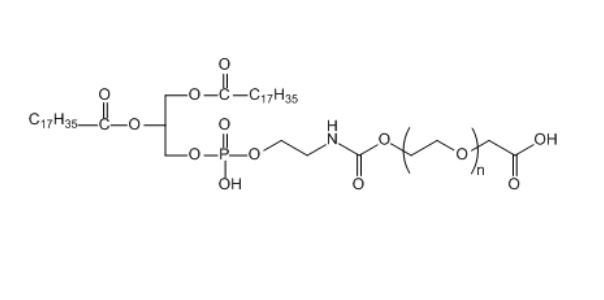 二硬脂酰基磷脂酰乙醇胺-聚乙二醇-羧基,DSPE-PEG-COOH