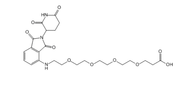 泊马度胺-四聚乙二醇-丙酸,Pomalidomide-PEG4-COOH