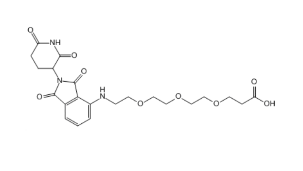 泊马度胺-三聚乙二醇-酸,Pomalidomide-PEG3-COOH