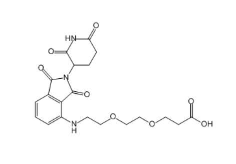 泊马度胺-二聚乙二醇-丙酸,Pomalidomide-PEG2-COOH