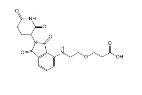 泊马度胺-一聚乙二醇-丙酸,Pomalidomide-PEG1-COOH