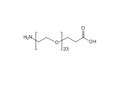 氨基-二十三聚乙二醇-羧基,NH2-PEG23-COOH