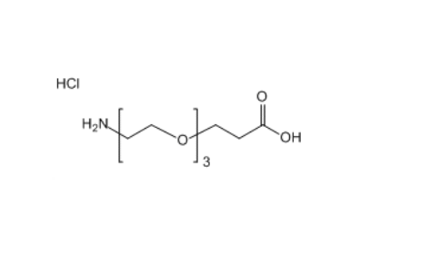 3-[2-[2-(2-氨基乙氧基)乙氧基]乙氧基]丙酸鹽酸鹽,COOH-PEG3-NH2.HCl