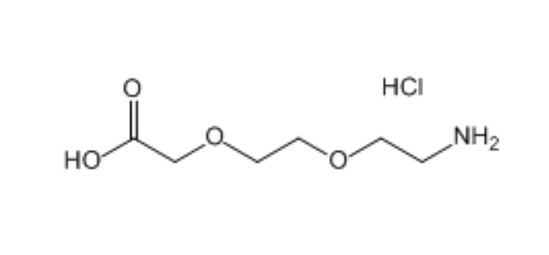 2-(2-(2-氨基乙氧基)乙氧基)乙酸盐酸盐,CH2COOH-PEG2-NH2.HCl